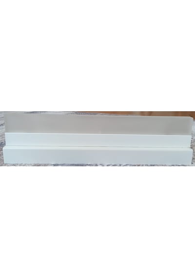 Dekoratif Ledli Duvar Aplik Lamba- 12w - 4000K- Günışığı- 36 cm Beyaz