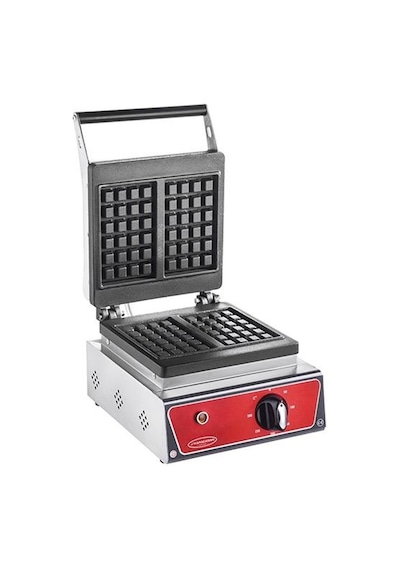Karacasan Endüstriyel Elektrikli Döküm Kare Waffle Makinesi 2 Li Krcs.wmke.1