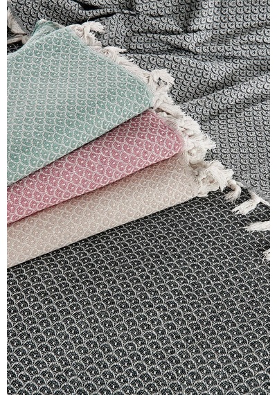 Rebeka Deniz Model Antrasit - Çift Kişilik Pike 200x230 Antrasit