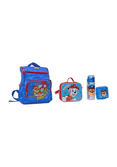 Paw Patrol Kaliteli Geniş Okul Çantası Seti 4 Parça Çok Renkli