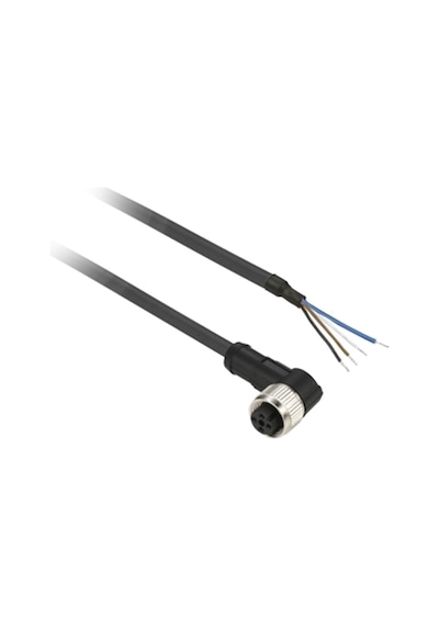 Telemecanique Sensors , Xzcp1041l5 , M8 4pim 90 Derece Dirsekli 5m Kablo