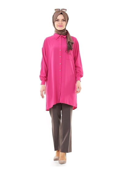 Soralline Kadın Büyük Beden Pantalon 1548 Vizon