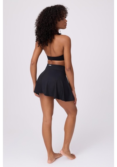 Hıghrıse Flexflow Yüksek Bel Tenis Spor & Aktif Yaşam Etek-şort Skort -2743 Siyah