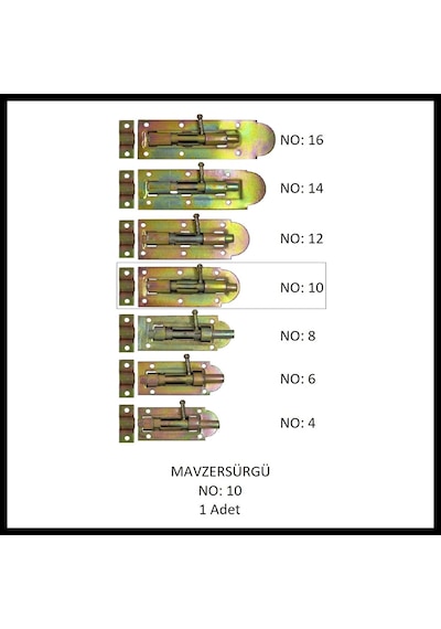 Mavzer Sürgü No: 10 Sarı