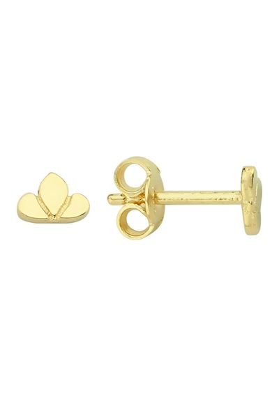 Goldkupe 14 Ayar Altın Minik Bulut Küpe 0,58 Gr-1818
