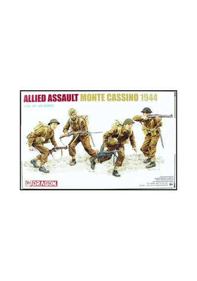 1/35 Monte Cassino Müttefik Taarruzu Figür Maketi, Dragon 6515