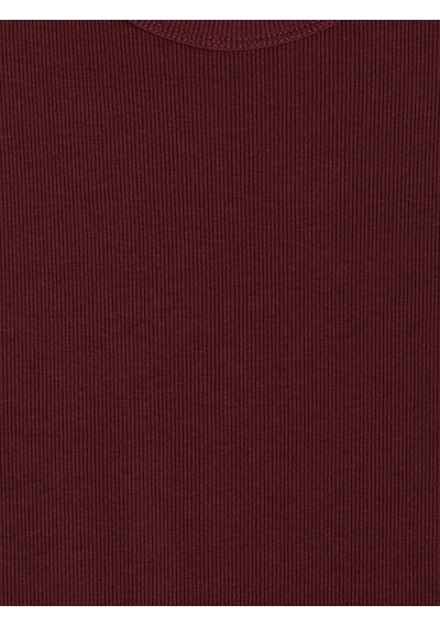 Lcw Vision Bordo Bisiklet Yaka Fitilli Bodycon Elbise