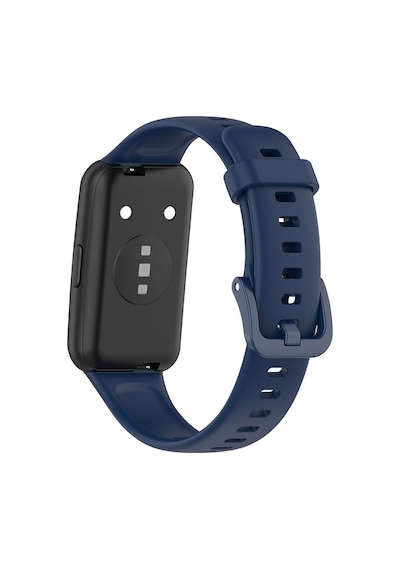 Huawei Band 7 Uyumlu Silikon Kordon Kayış Lacivert
