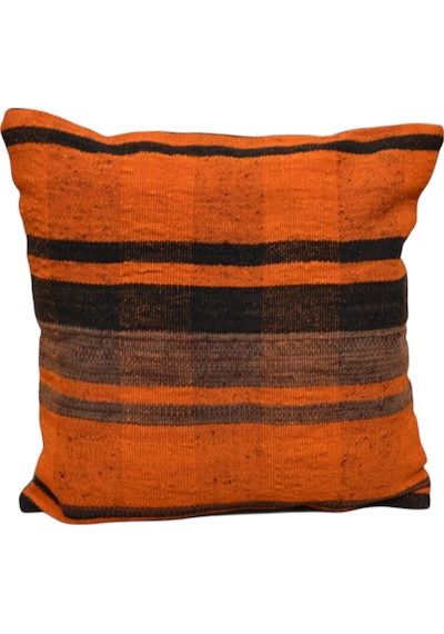Zehra Abla Halı Yeni El Dokuma Dekoratif Kilim Kırlent Yastık Kılıfı 6026