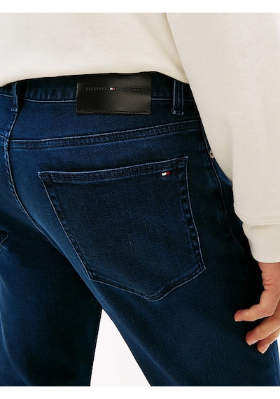 Tommy Hilfiger Mw0mw40359 Slim Bleecker Pstr Erkek Pantolon Mavi