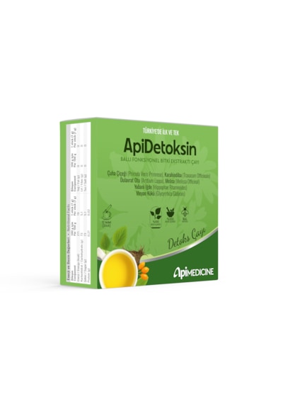 Apimedicine Apidetoksin Fonksiyonel Bitkisel Ekstrakt Çayı 12 Stick 84 G