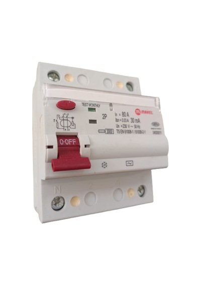 2X80 30Ma Kaçak Akım Koruma Makel