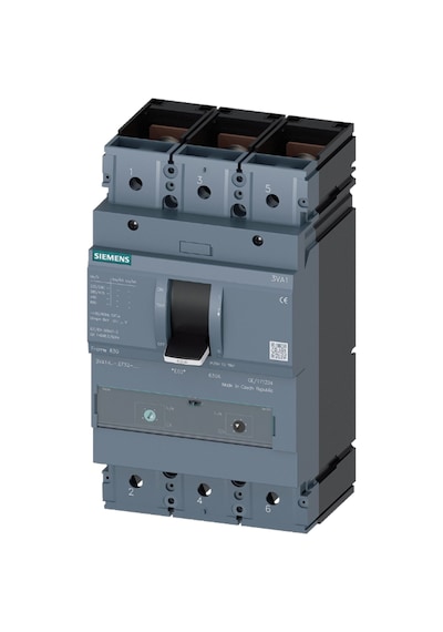 Siemens 3va1463-5ef32-0aa0 - 3va14 440-630a Tm240 55ka 3p Şalter