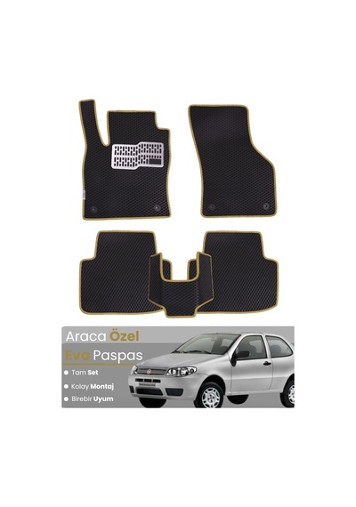 Fiat Linea 2007-2018 Uyumlu Eva Paspas Tam Set Araca Özel,su Geçirmez,hızlı Ve Kolay Montaj 331