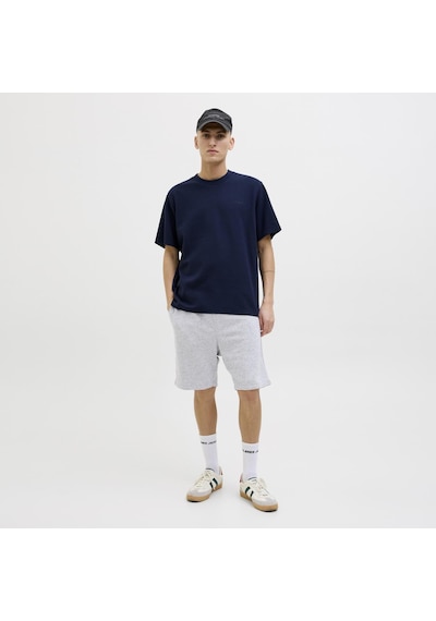 Erkek Diz Boyu Sweat Sort - Gordon - 12249285 Açık Gri Melanj