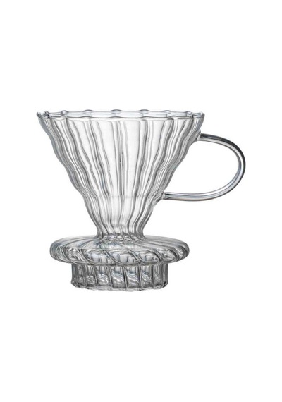 Epinox Coffee Tools Marka Cam Kahve Demleme Cam Kulp Şeffaf