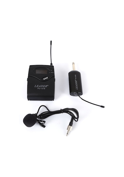 Leader Pu-137b Uhf Kablosuz Yaka Mikrofonu