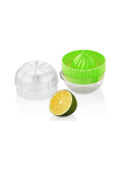 2 Adet Limon Sıkacağı Qlux Bpa İçermez Kapaklı Limon Sıkacağı L-00239 Plastik Diğer