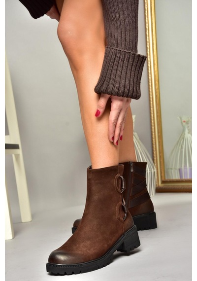 Fox Shoes T654047101 Kahverengi Hakiki Deri Nubuk Kadın Bot Kahverengi-nubuk Kahverengi Fox Shoes T654047101 Kahverengi Hakiki Deri Nubuk Kadın Bot Kahverengi-nubuk Kahverengi