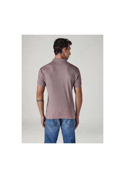 Levi's Erkek Mor Dokulu Fitilli Polo Tişört-004lx-0013