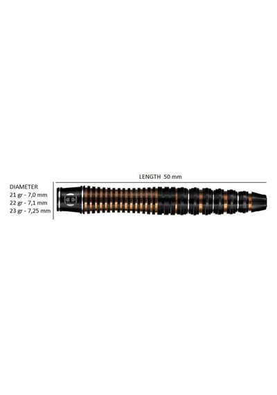 Harrows Noble %90 Tungsten Dart Oku