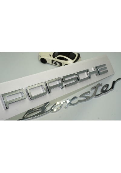 Dk Porsche Boxster Bagaj Krom Abs Eski Model Yazı Logo Amblem Set