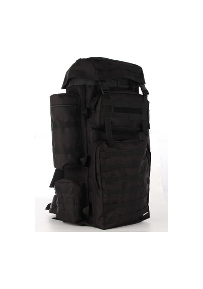 Strong Bag Strong 110 Lt Outdoor Askeri Operasyon Sırt Çantası Dağcı Kamp Arazi Çantası Seyahat Gezi Çantası Siyah