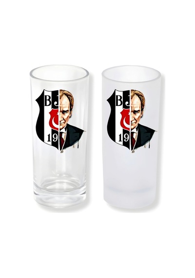 Beşiktaş Atatürk Buzlu Ya Da Buzsuz Seçenekleriyle Rakı Bardağı
