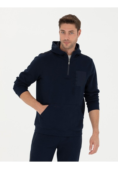 Pierre Cardin Erkek Lacivert Sweatshirt 50273423-vr033 Lacivert