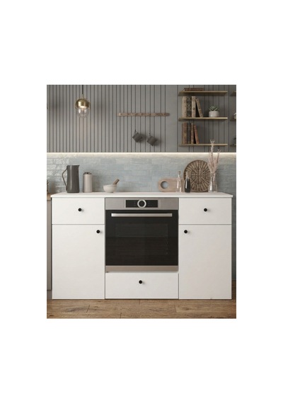 Lucy Ankastre Fırın Dolabı Mutfak Çekmeceli Çok Amaçlı Dolap Beyaz - 906377268 Beyaz Lucy Ankastre Fırın Dolabı Mutfak Çekmeceli Çok Amaçlı Dolap Beyaz - 906377268 Beyaz