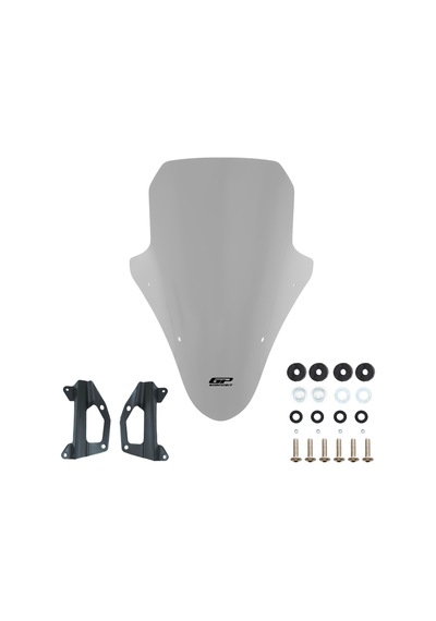 Gp Kompozit Honda Pcx 125 / 150 2018-2020 Uyumlu Ön Cam Gri 60cm