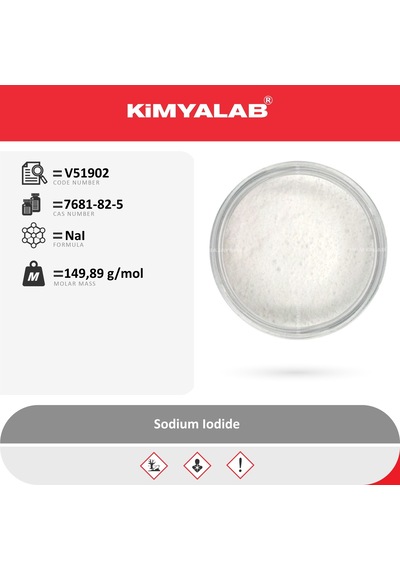 Kimyalab Sodyum İyodür 50g Sodium Iodide