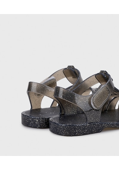 Igor S10374 Clasica Glitter Cırtlı Çocuk Ayakkabı Füme
