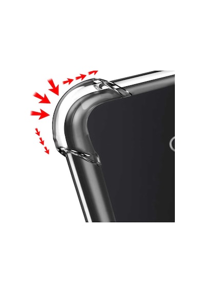 Samsung Uyumlu Galaxy A52S 5G Kılıf Antishock Sert Kapaknano Glass Renksiz
