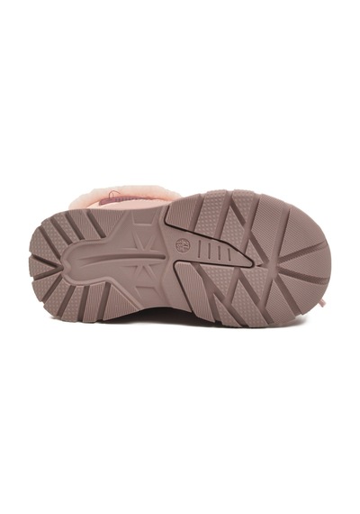 Marco Kids Pudra İçi Kürklü Soğuğa Dirençli Kaymaz Kız Çocuk Bot 22672 P Pudra