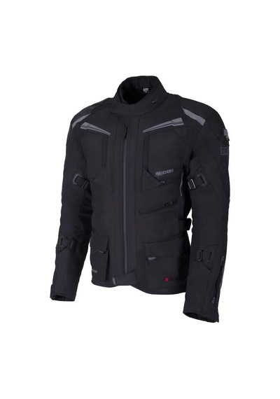 4riders Herman Pro 3 Katmanlı Ce Sertifikalı Korumalı Motosiklet Montu Geniş Beden Siyah