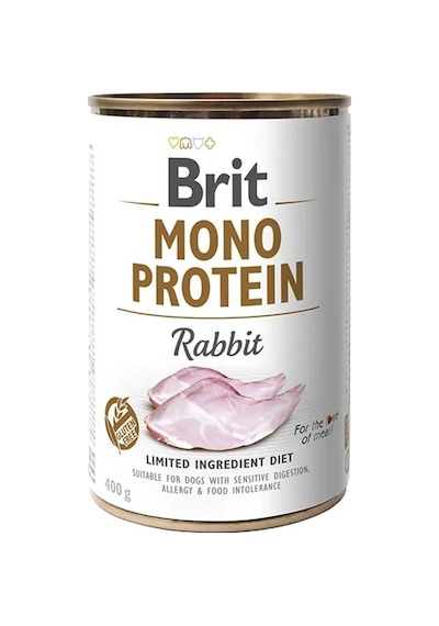 Brit Care Mono Protein Tavşanlı Köpek Konservesi 400 Gr 6'lı Paket