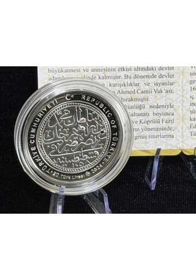 Iv. Mehmed Osmanlı Padişahları Serisi No:19 Gümüş Hatıra Sikkesi Darphane, 925 Ayar, Proof