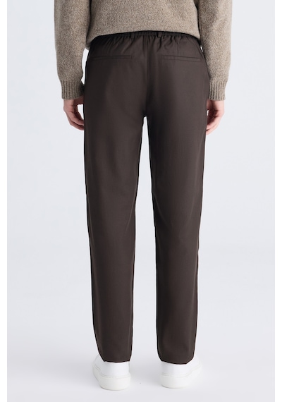 D's Damat Ds Damat Comfort Fit Kahverengi Düz Tencel -pamuk Karışımlı Likralı Jogger Pantolon 4hc03ad04321m 201 D's Damat Ds Damat Comfort Fit Kahverengi Düz Tencel -pamuk Karışımlı Likralı Jogger Pantolon 4hc03ad04321m 201