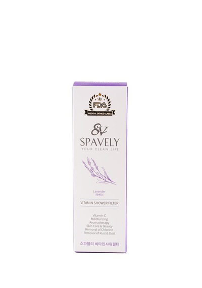 Spavely Duş Filtresi Lavanta Esanslı - Klor Ve Kireç Karşıtı, Kokulu, C Vitaminli 150 Gr
