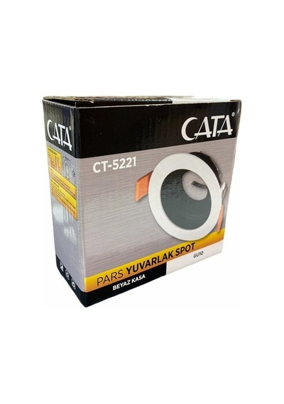 Cata Pars Boş Kasa Beyaz Spot Ct-5221(522085501)