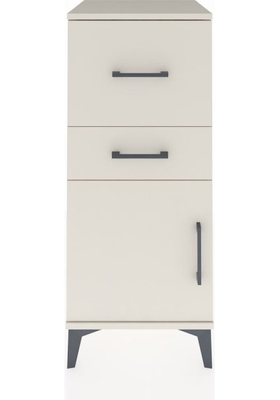 Hyperion Komodin 2 Çekmeceli Tek Kapaklı 44x44x106 Aytaşı-aytaşı Aytaşı