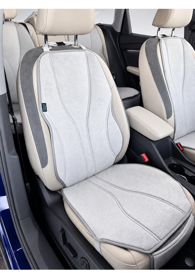 Bod Audi Q4 E-tron Oto Koltuk Koruyucu Kılıf 2022-2026 Latmos Serisi Gri