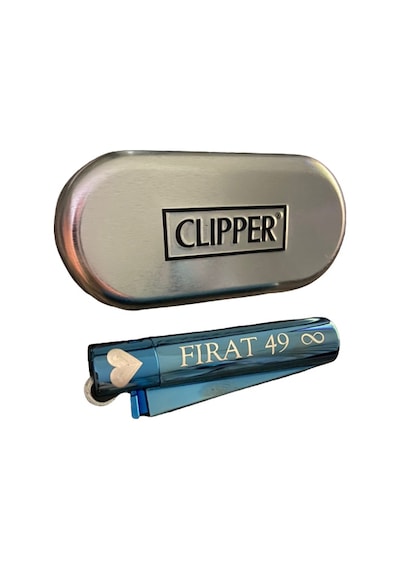 Clipper Metal Çakmak Mavi
