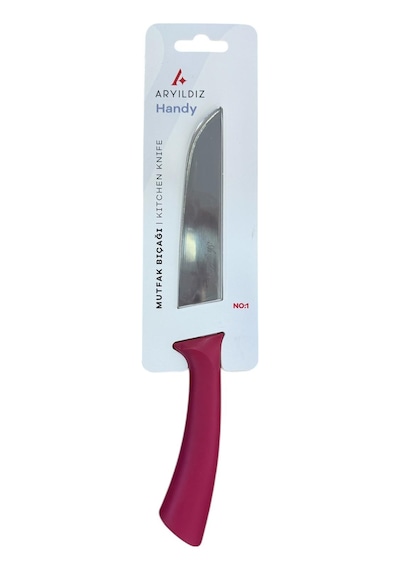 Aryıldız Handy Mutfak Bıçağı No:1 Bordo 14cm 297650 Bordo