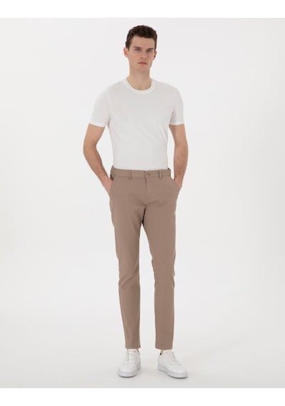 Pierre Cardin Erkek Vizon Pantolon Kanvas-chino 50308080-vr052 Vizon