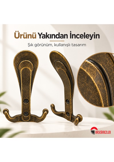 Haskan Lila Portmanto Antik Sarı 6 Adet