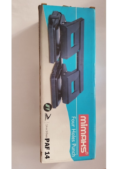 Mimax Dört Delikli Delgeç Mavi