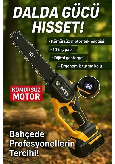 Msy 8022 Akülü Testere 20 CM