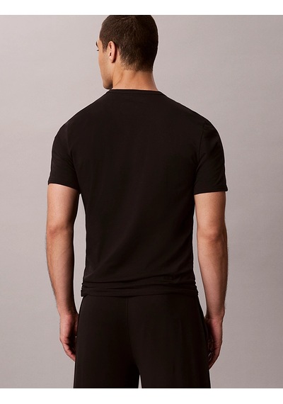 Calvin Klein Erkek Marka Logolu Günlük Kullanıma Uygun Siyah T-shirt Lv00nb4186 Ub1